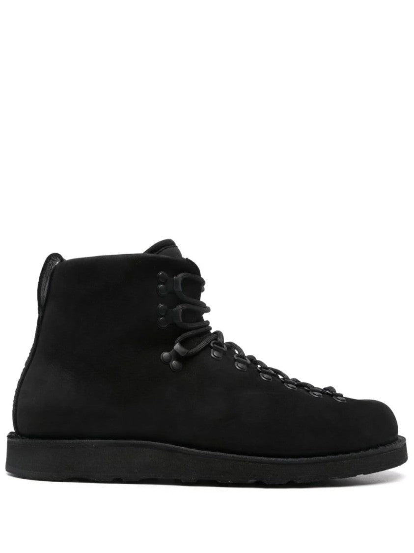 Stone Island Leather Ankle Boots