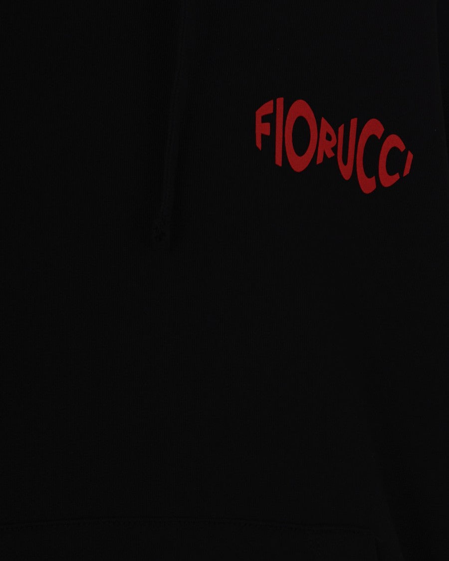 Fiorucci Cherry Mouth Black Sweatshirt