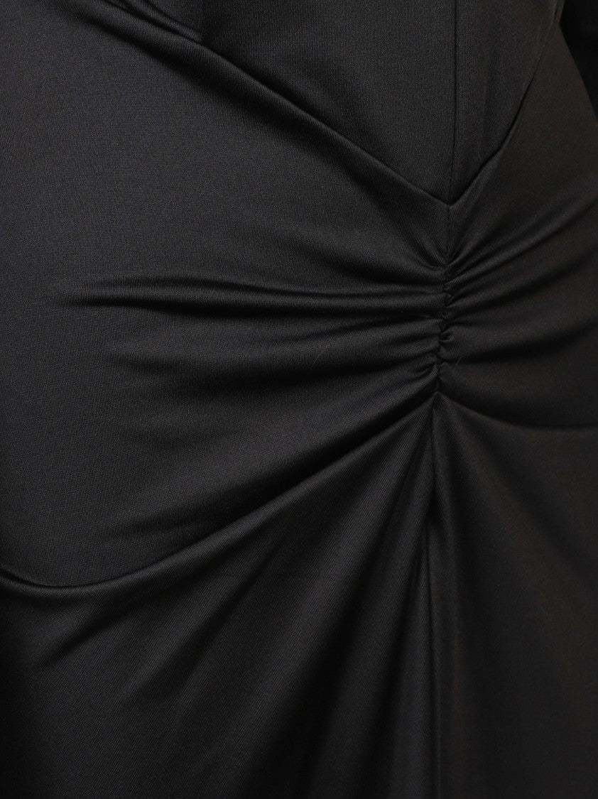 Victoria Beckham Floor-Length Black Dress