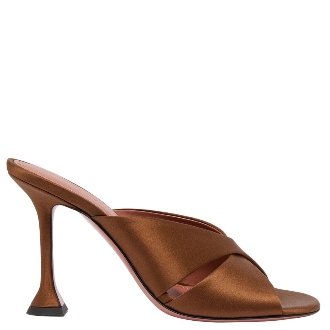 Amina Muaddi Salma Satin Sandals