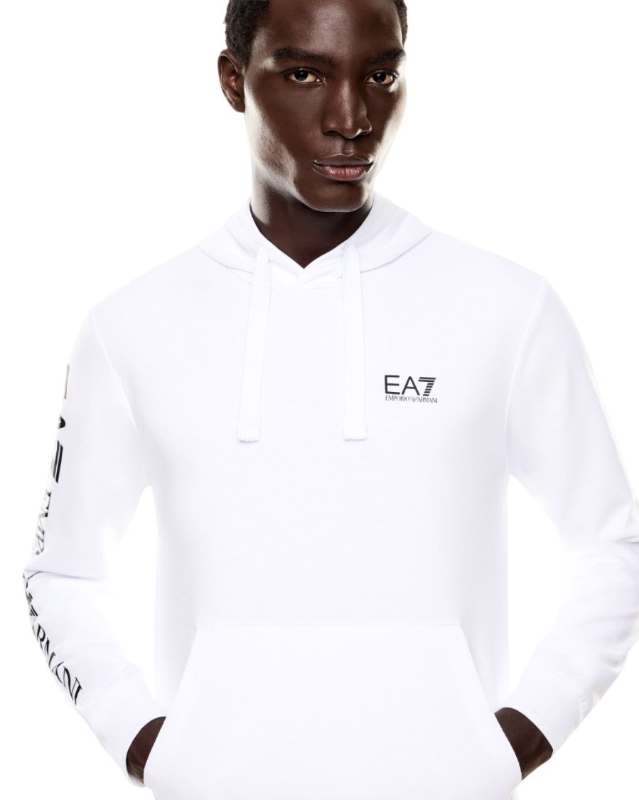 Ea7 Emporio Armani Regular Fit Hooded Sweatshirt