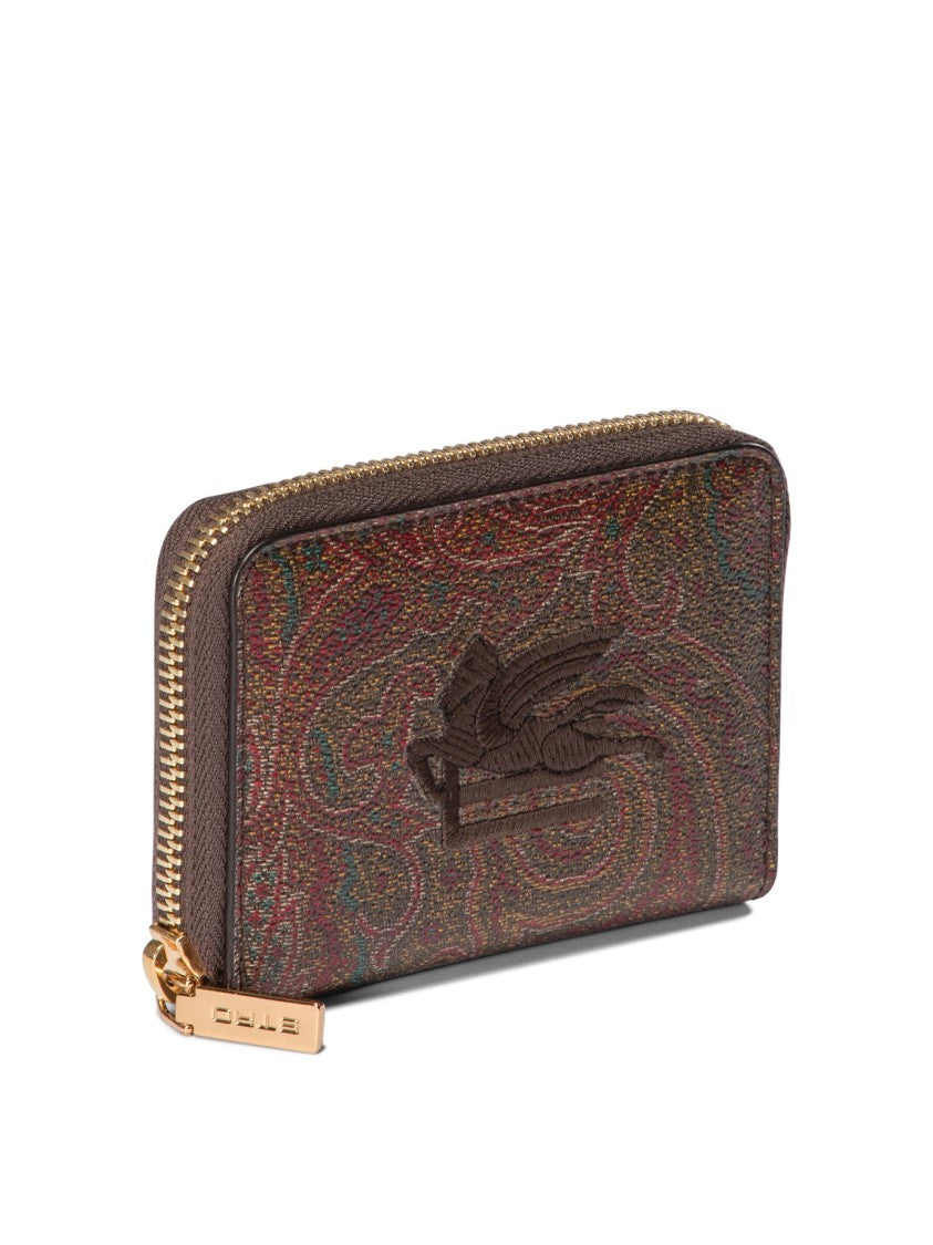Etro Coin Purse "Arnica" With Pegasus