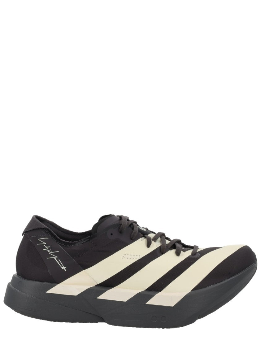 Y-3 Black Adios Pro 4 Stripes Sneakers
