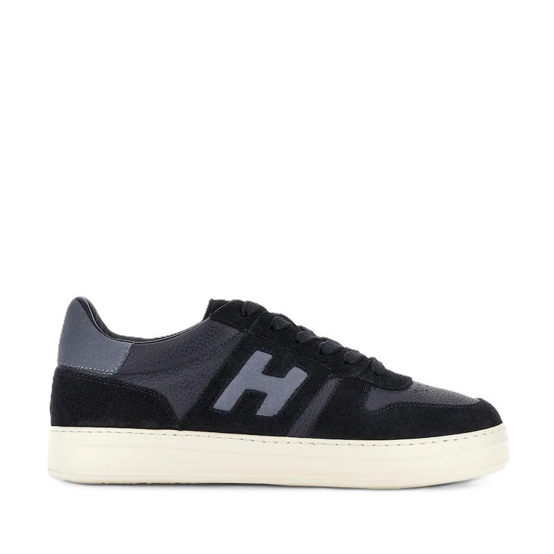 Hogan Suede Leather Low-Top Sneakers