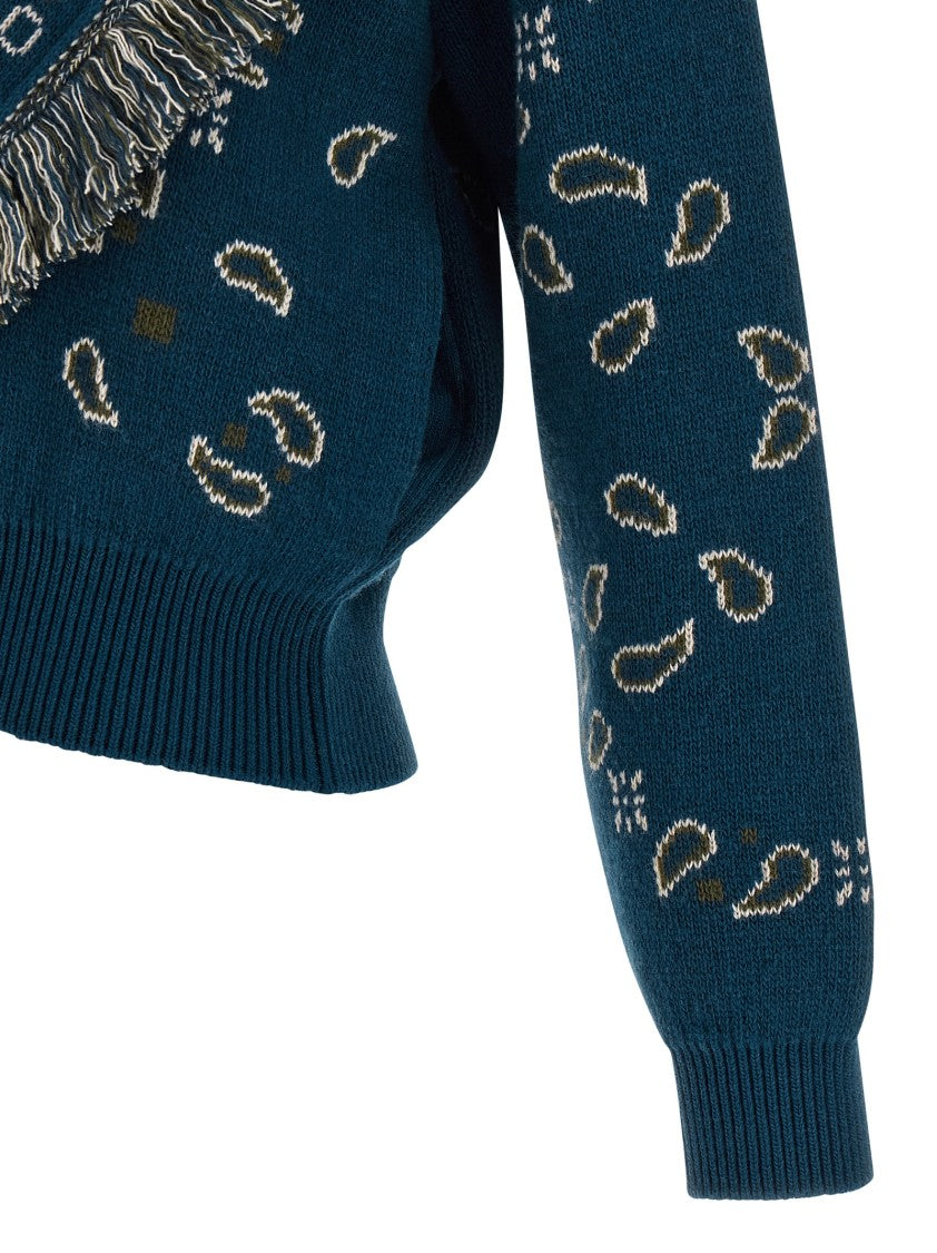 Alanui Bandana' Thistle Bomber Cards