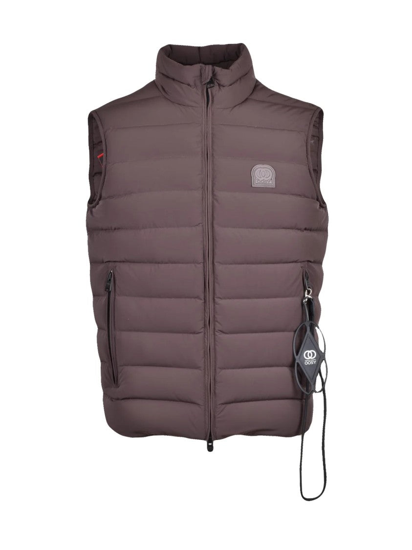 Oosy Brown Insulated Polyamide Vest
