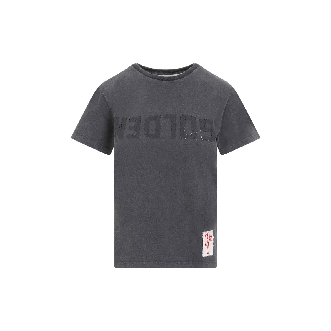 Golden Goose Anthracite Cotton T-Shirt