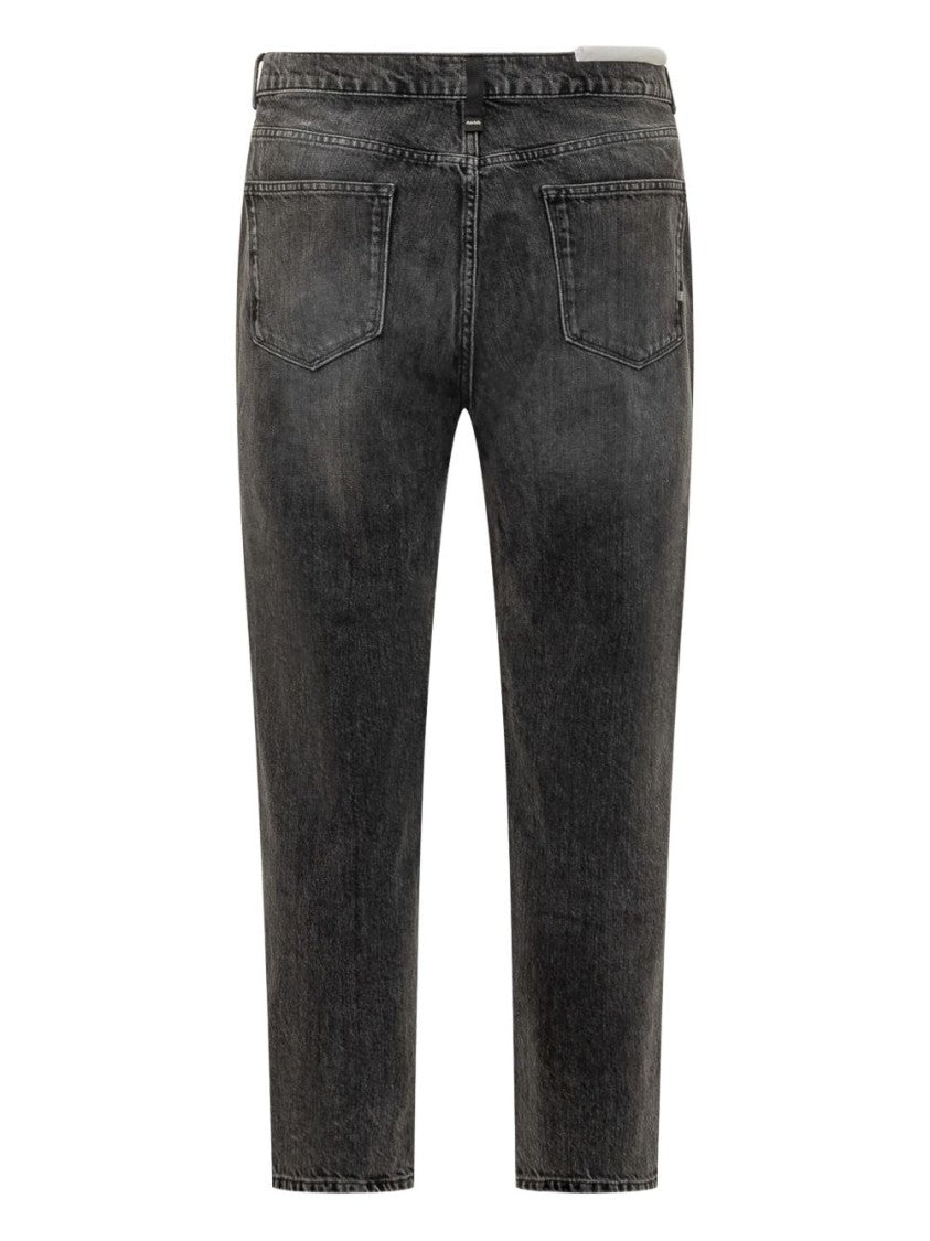 Amish Straight-Leg Black Denim Amish Jeans