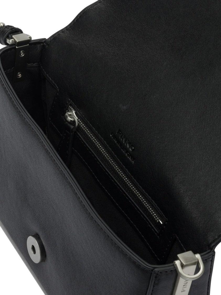 Pinko Leather Shoulder Bag