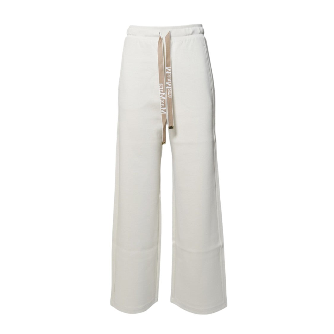 Max Mara Wide-Leg Pants With High Waist And Drawstring Closure