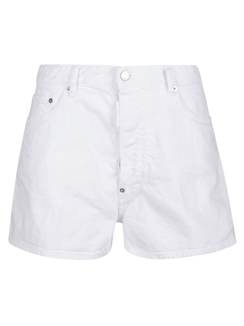 Dsquared2 Stretch Cotton Baggy Shorts