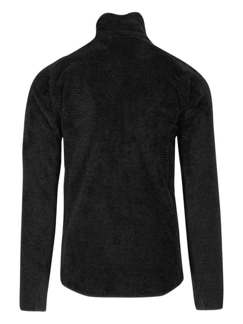 Karpos Black Vertice Fleece Jacket With Contoured Collar