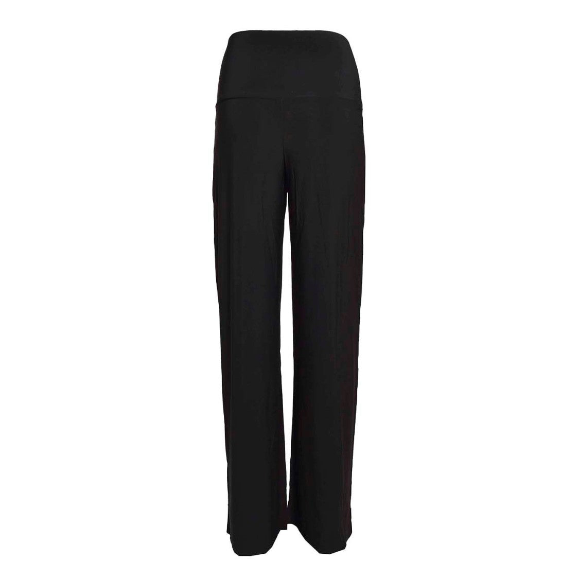Norma Kamali High-Waisted Flare Pants In Stretch Nylon Jersey