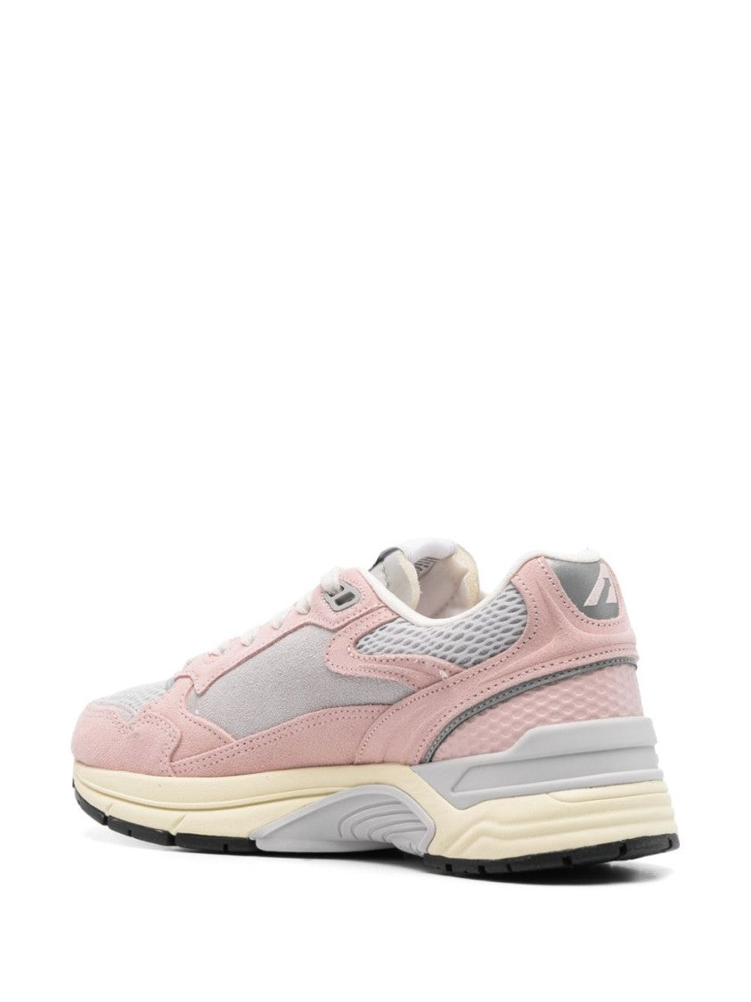 Autry Multicolour Light Grey Panelled Rubber Sneakers