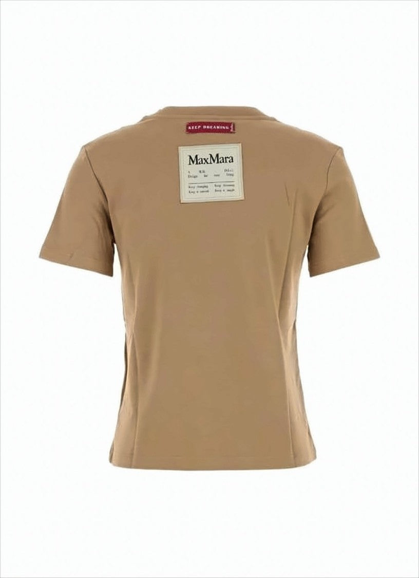 Max Mara Cropped Short-Sleeved T-Shirt