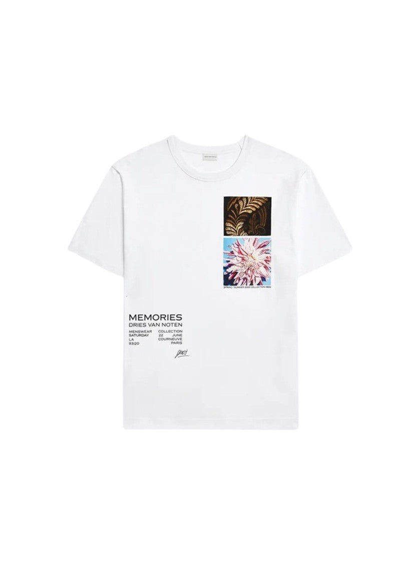 Dries Van Noten Heer Short Sleeve Tee - White