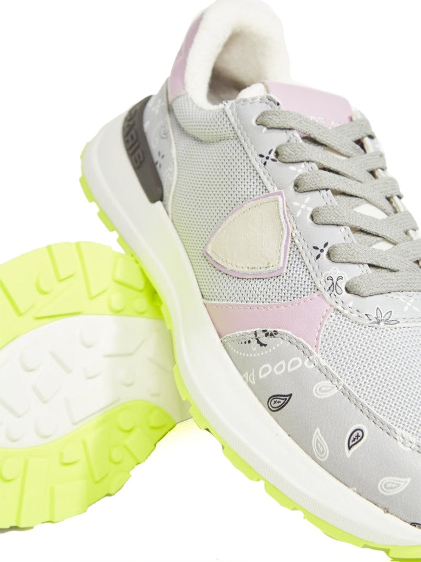 Philippe Model Antibes Low Paisley Sneakers