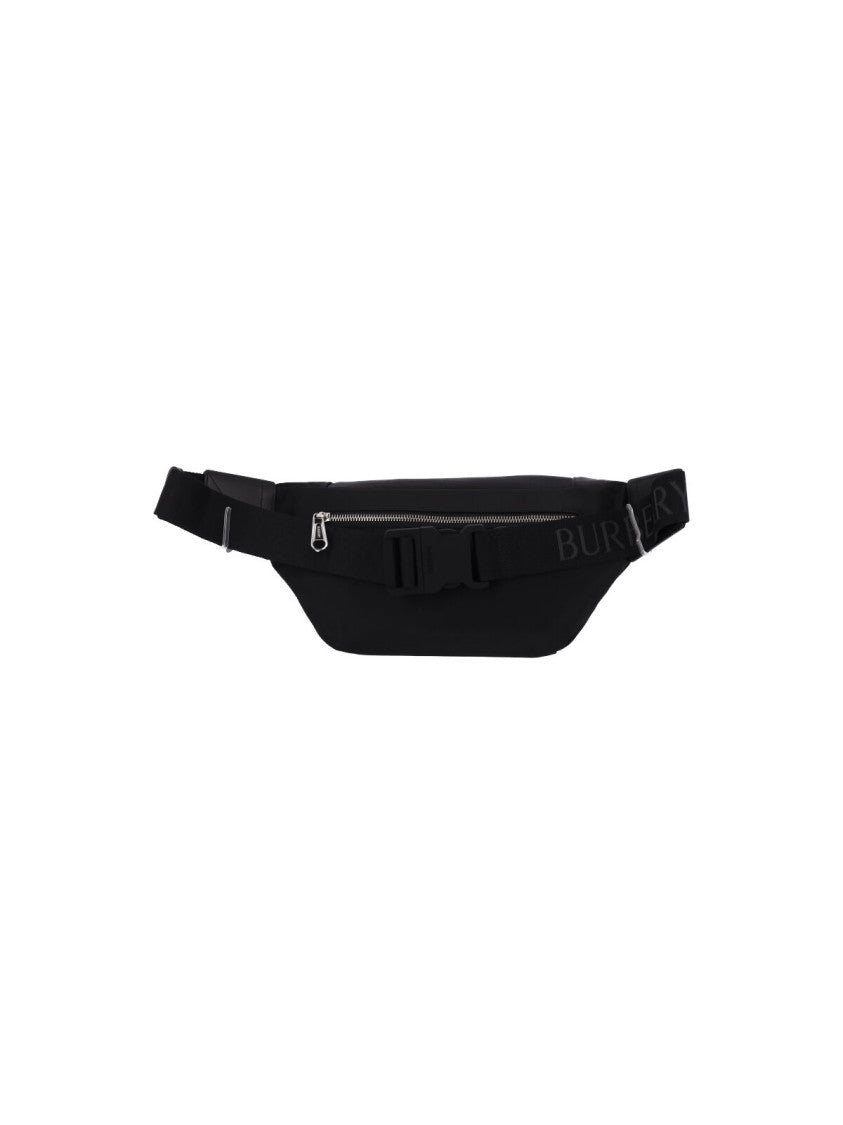 Burberry Black Sonny Fabric Belt Bag