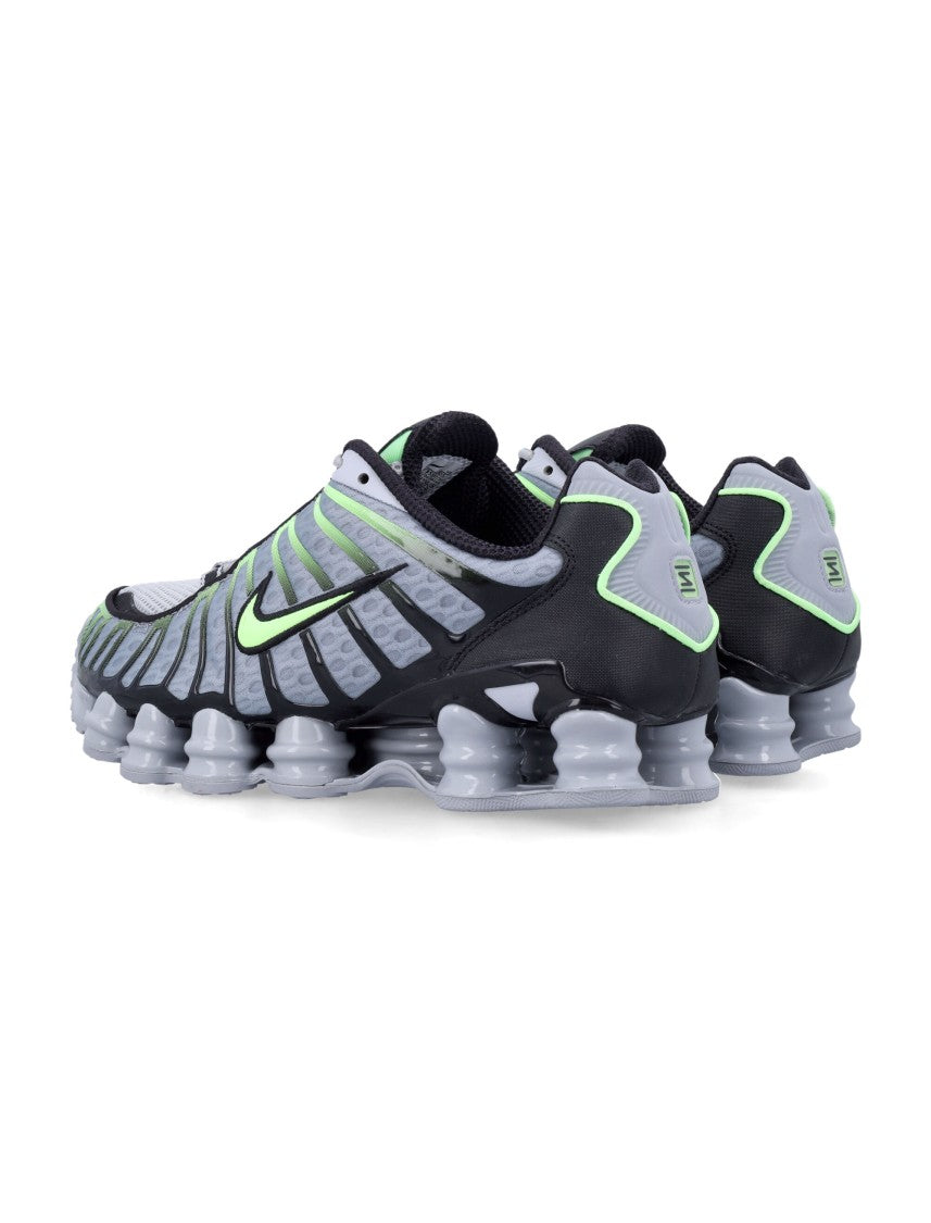 Nike Grey Shox Synthetic Sneakers