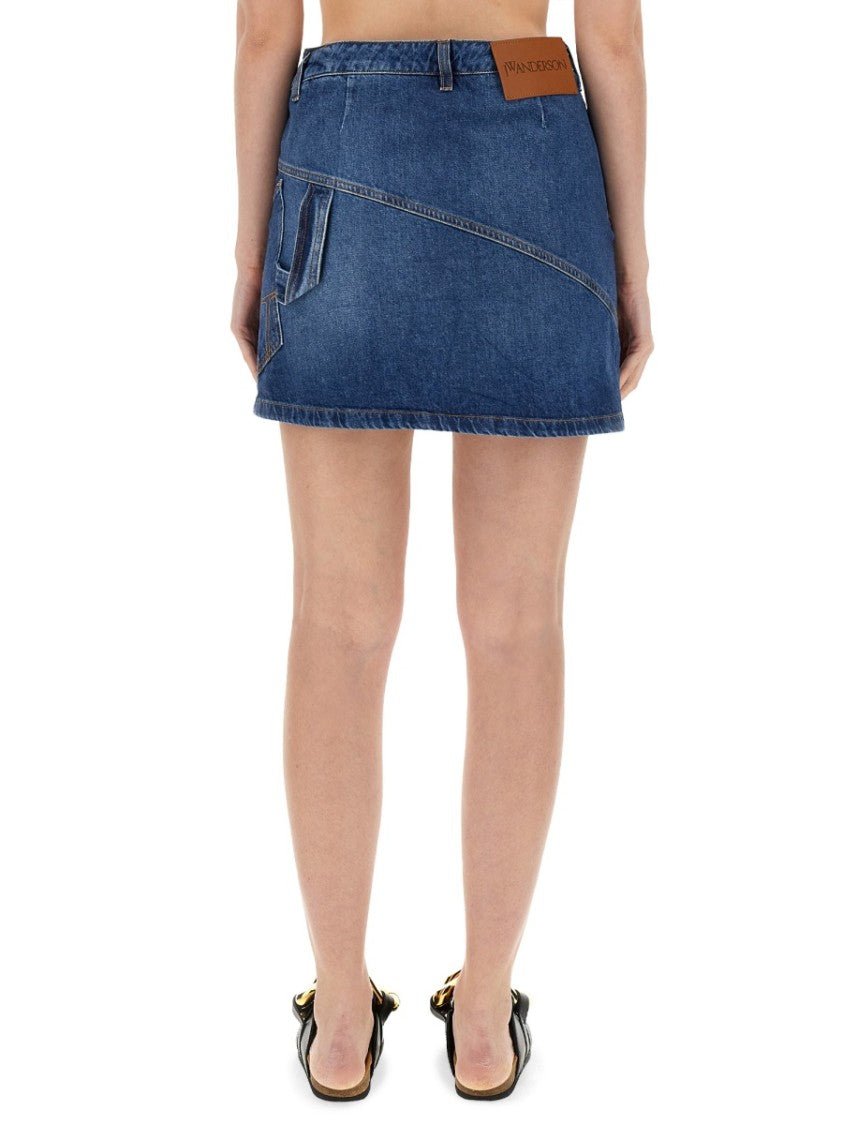 J. W. Anderson Denim Miniskirt