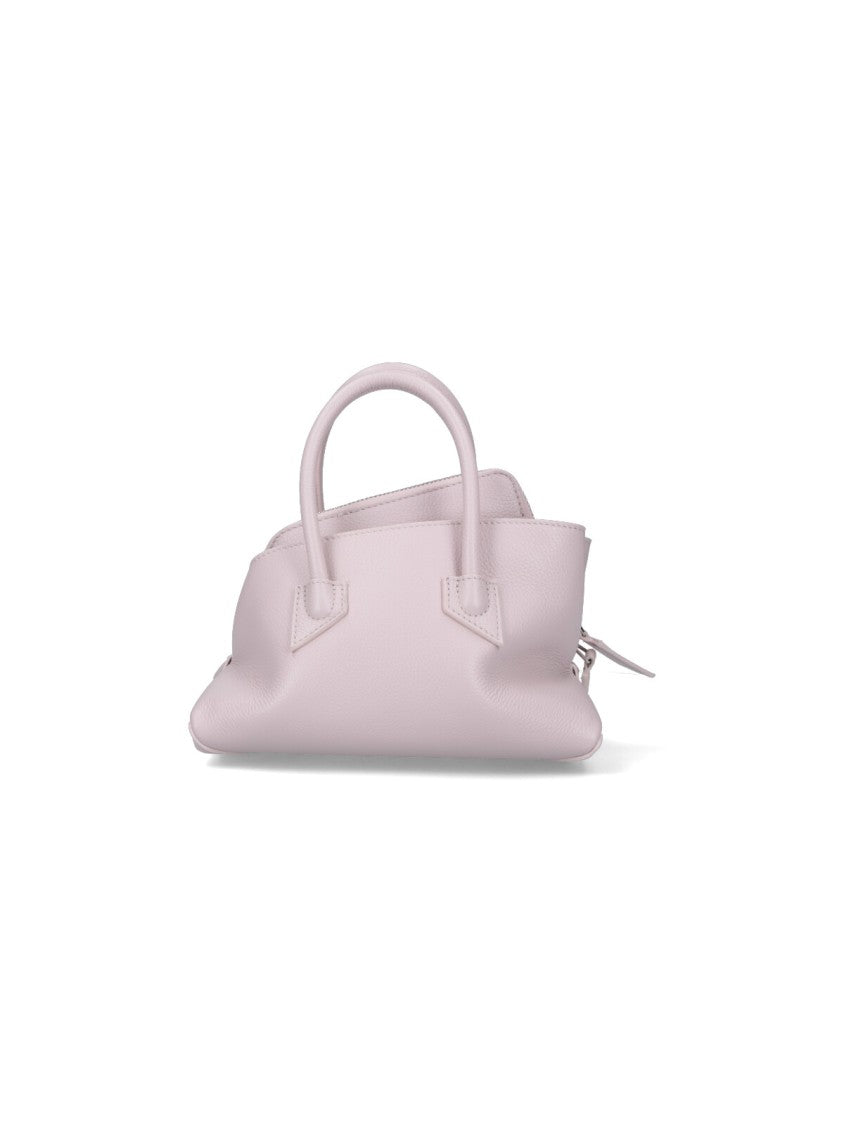 The Attico Structured Handbag With Rounded Top Handles