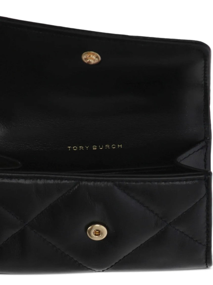 Tory Burch Kira Diamond Quilted Logo Card Case