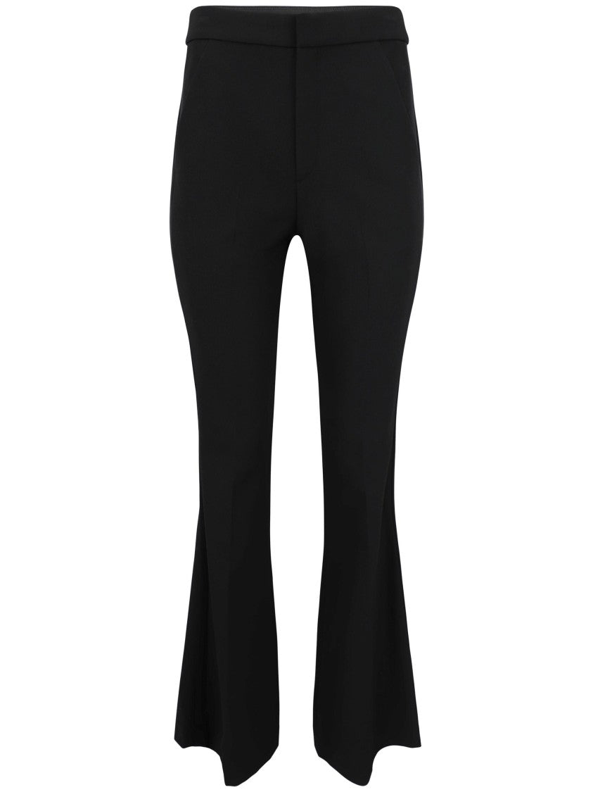 Vince Rise Pintuck Crop Flare Pant