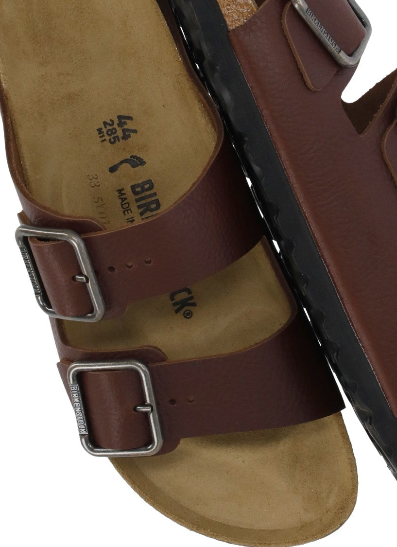 Birkenstock Brown Arizona Wire Leather Sandals