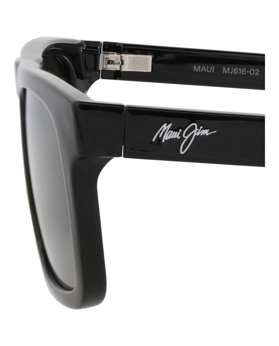 Maui Jim Square-Frame Injection Sunglasses
