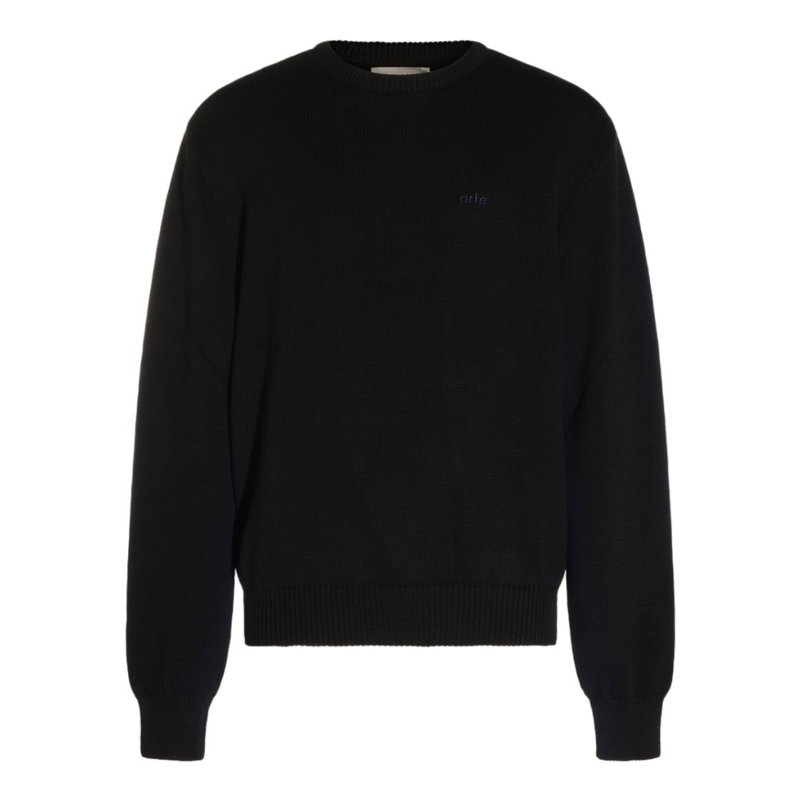 Arte Antwerp Classic Crew Neck Sweater With Subtle Branding