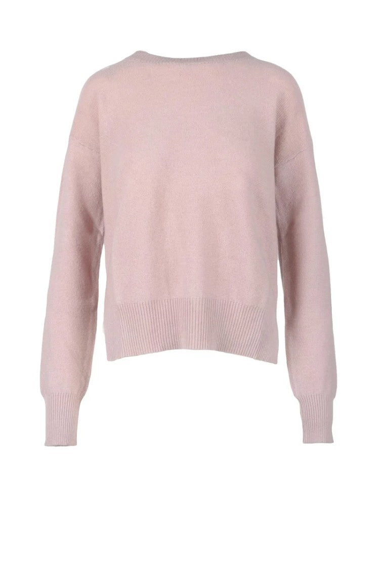 N.O.W. Andrea Rosati Cashmere Sweater - Old Rose