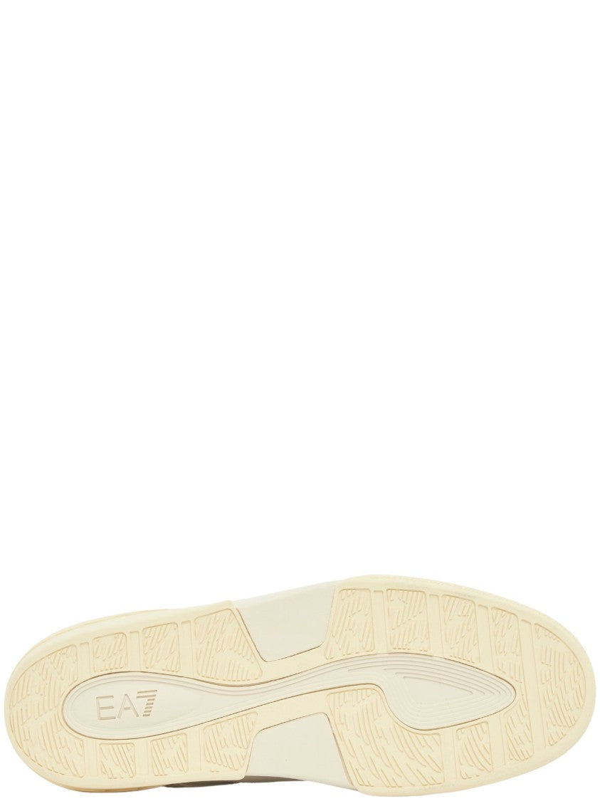 Ea7 Emporio Armani Off-White Otg Low-Top Sneakers