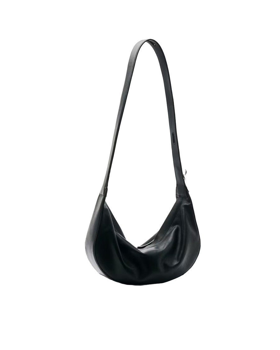 Patrizia Pepe New Moon Leather Shoulder Bag