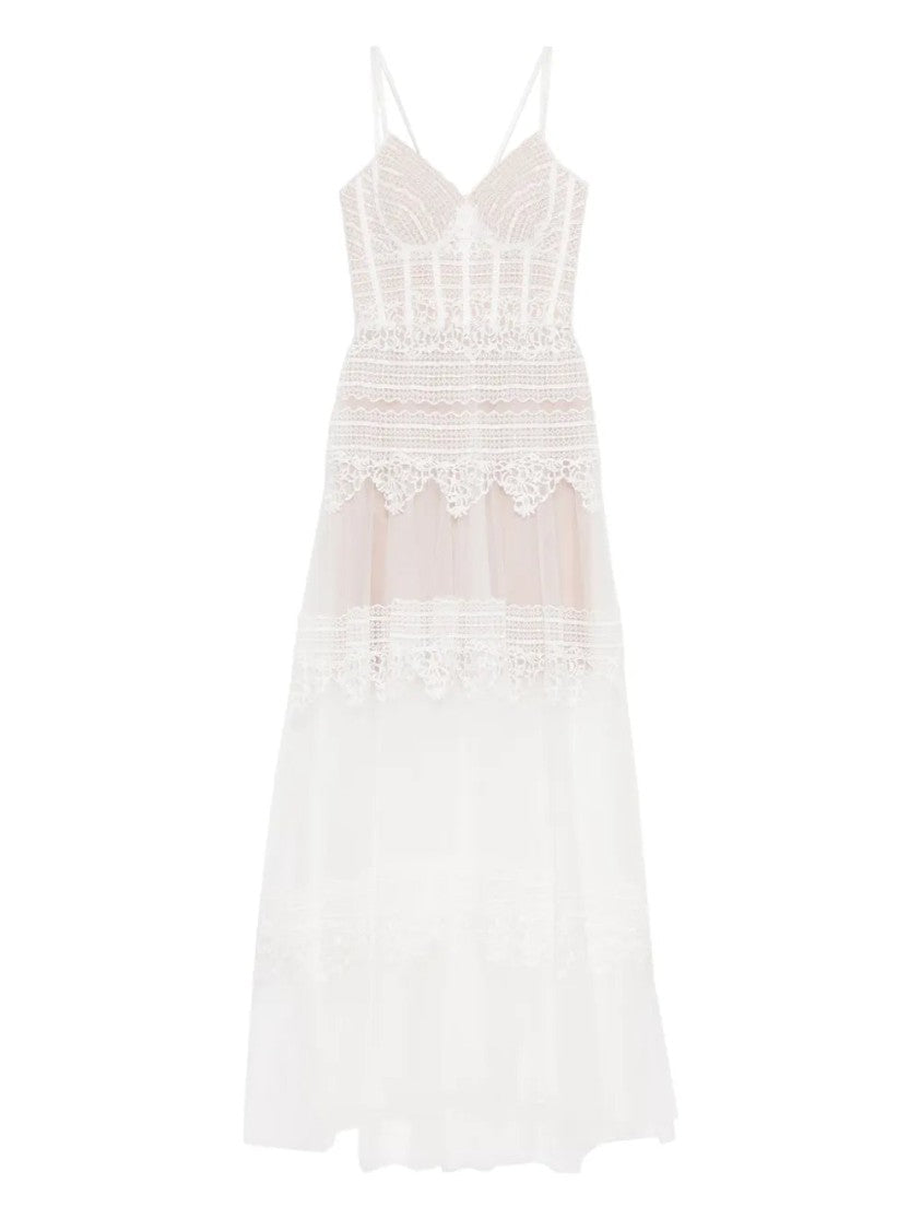 Saiid Kobeisy Lace Long Dress