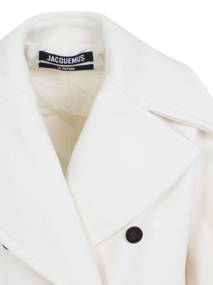 Jacquemus Double-Breasted Virgin Wool Coat