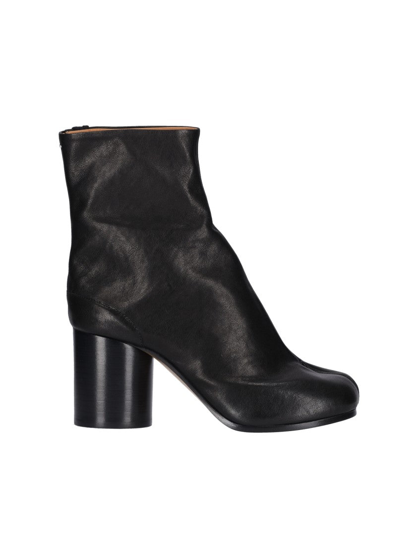 Maison Margiela Black Nubuck Leather Tabi Boots