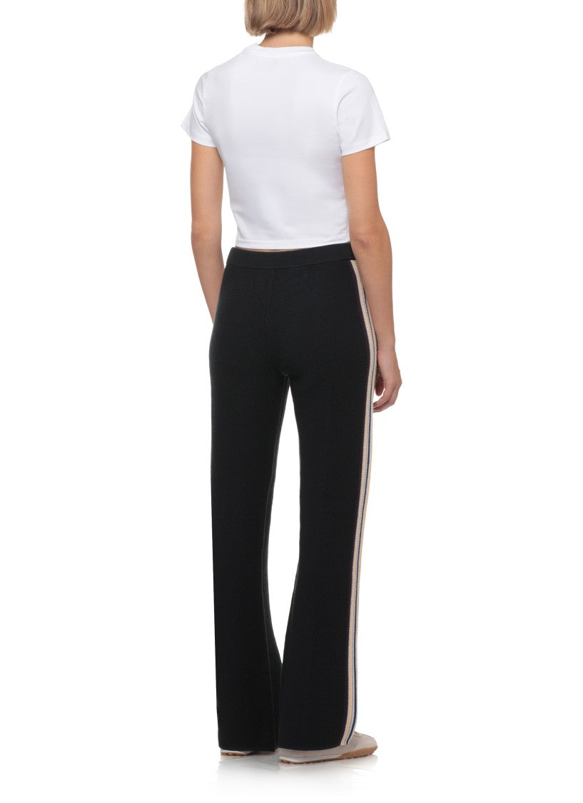 Casablanca White Meduse Sportive Logo Cropped Cotton T-Shirt