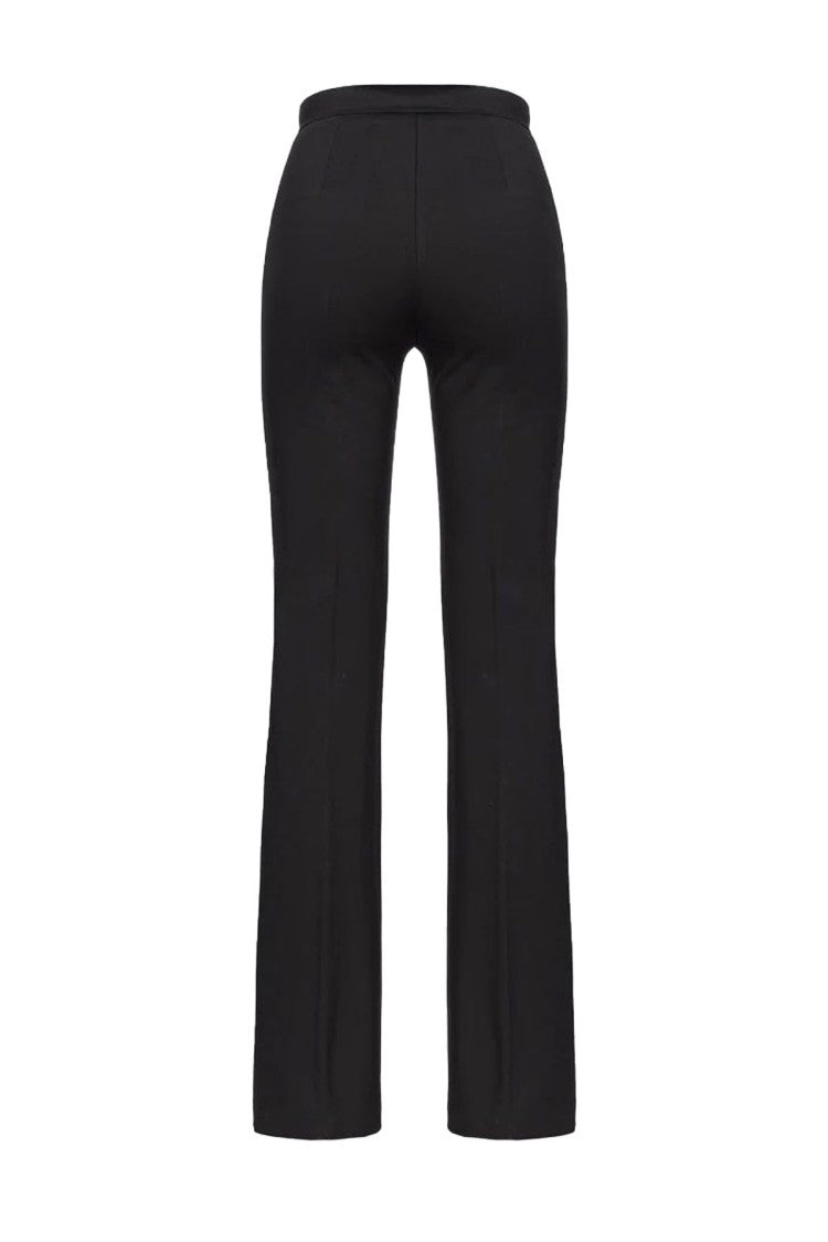 Pinko Black Straight Trousers
