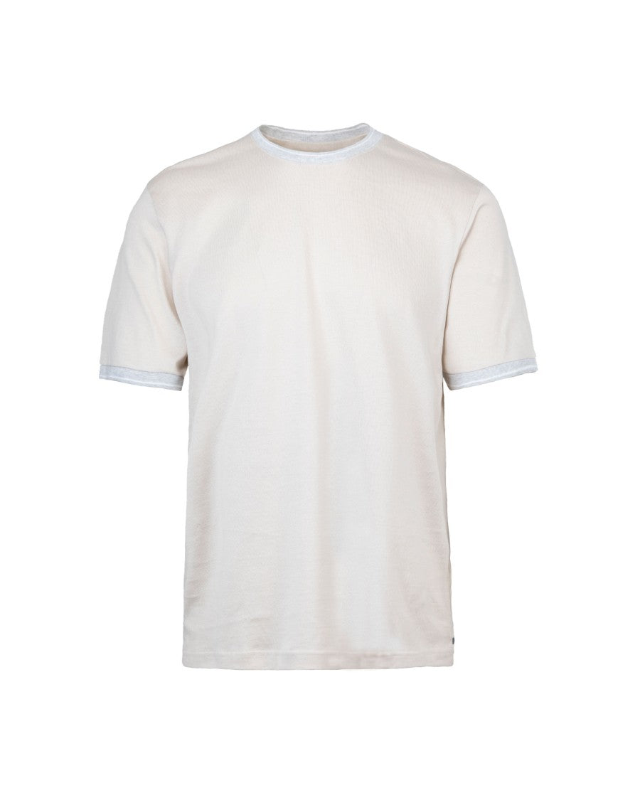 Eleventy Sand Crew Neck T-Shirt
