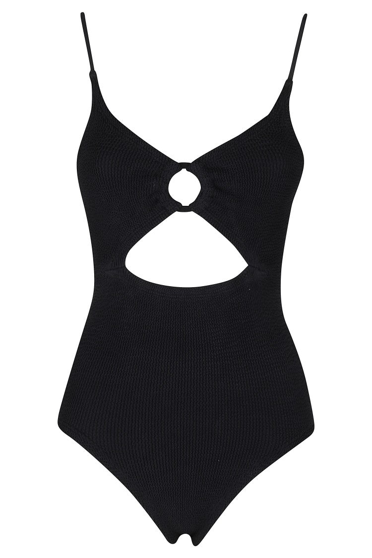Hunza G Crystal One-Piece Swimsuit - Black