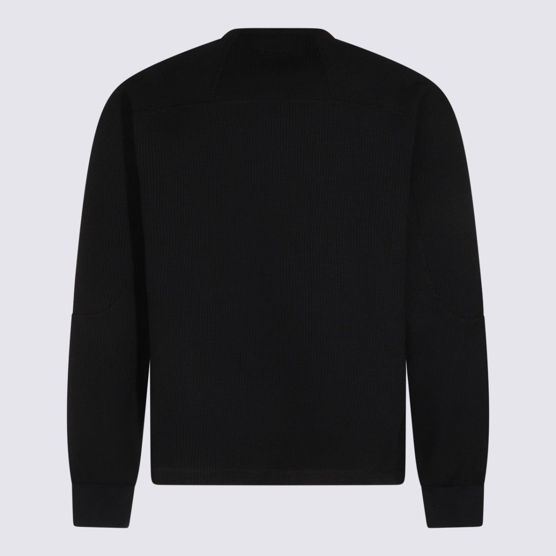Laminar Ribbed Crew Neck Sweater With Relaxed Fit