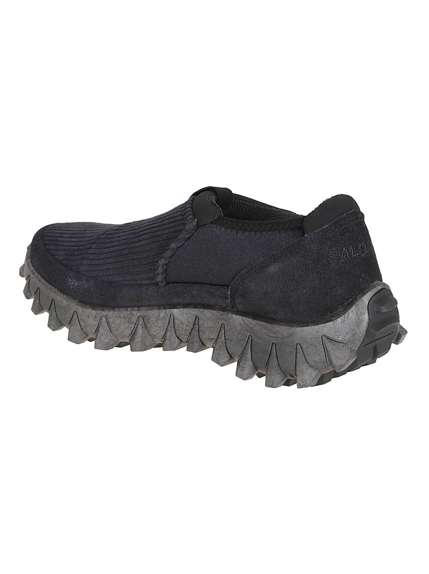 Salomon Corduroy Slip-On Sneakers With Rugged Outsole