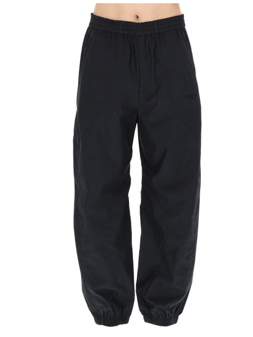 Givenchy Relaxed Fit Black Pantalone Trucksuit With Elastic Waistband