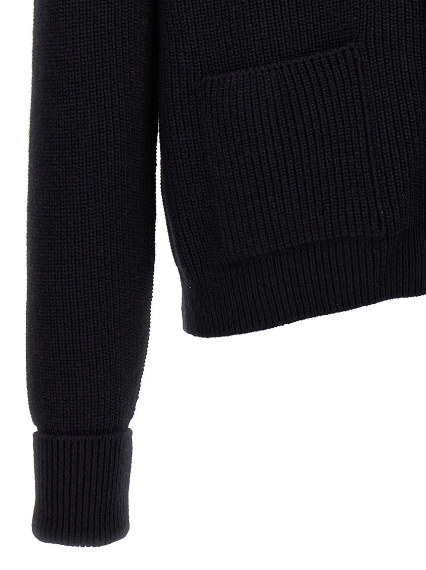 Tom Ford Textured Knit Cashmere Shawl Cardigan