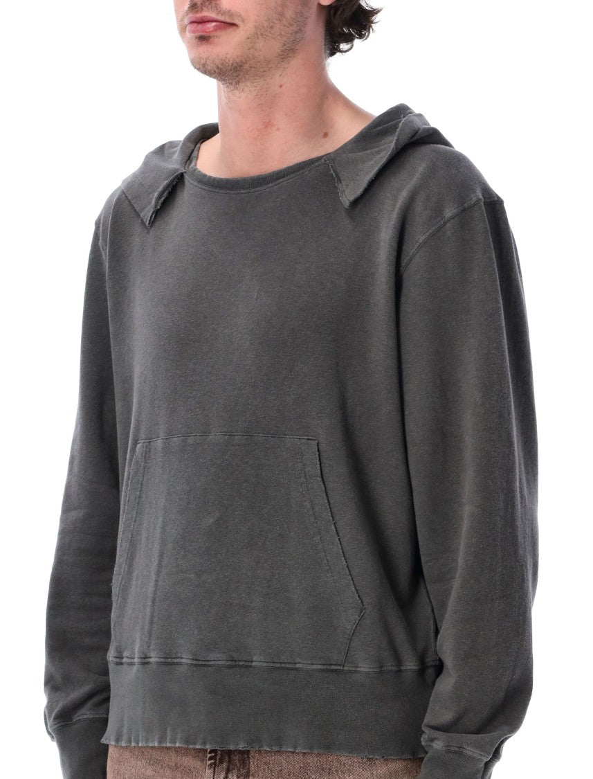 Our Legacy Relic Loopback Cotton Lino Boxy Hoodie