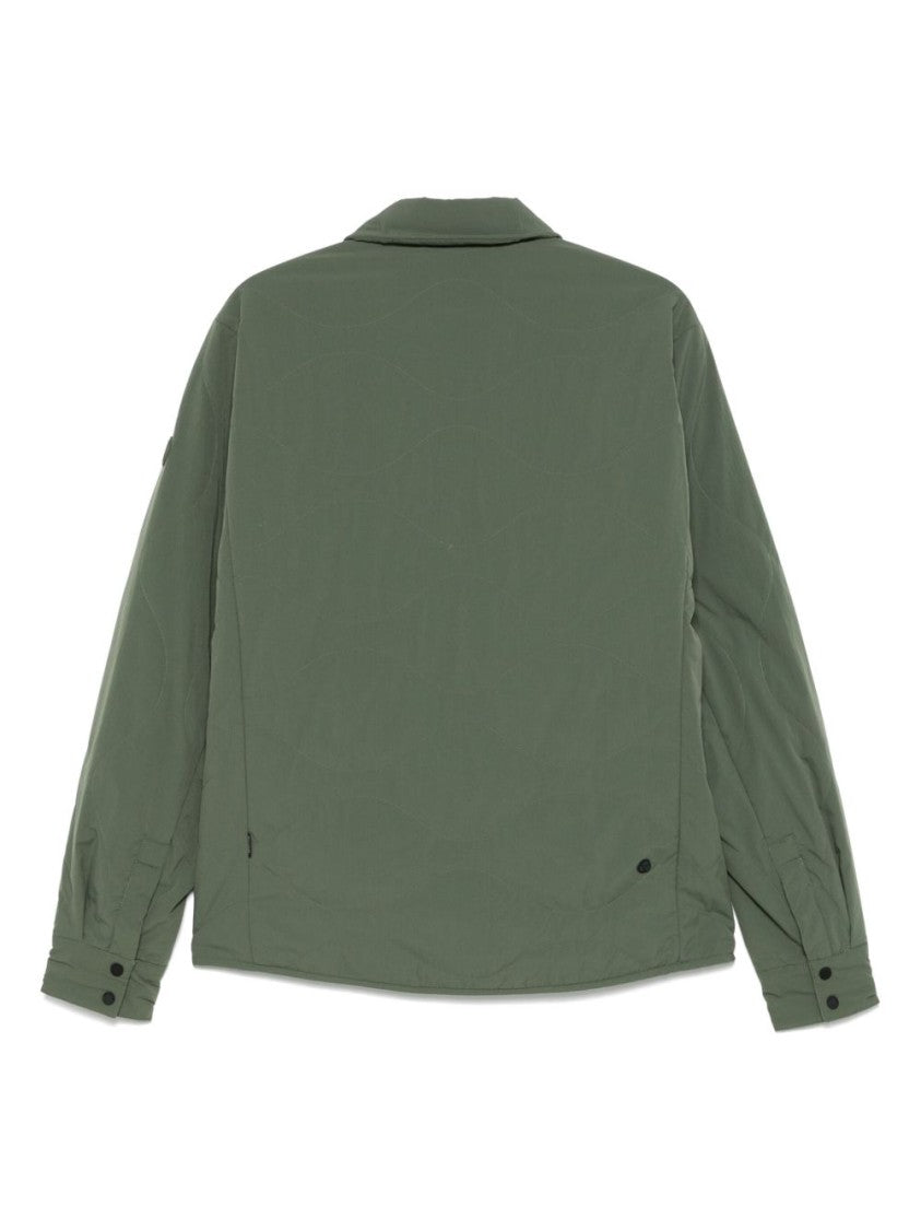 Save The Duck Green Lightweight Jacket With Zip Closure