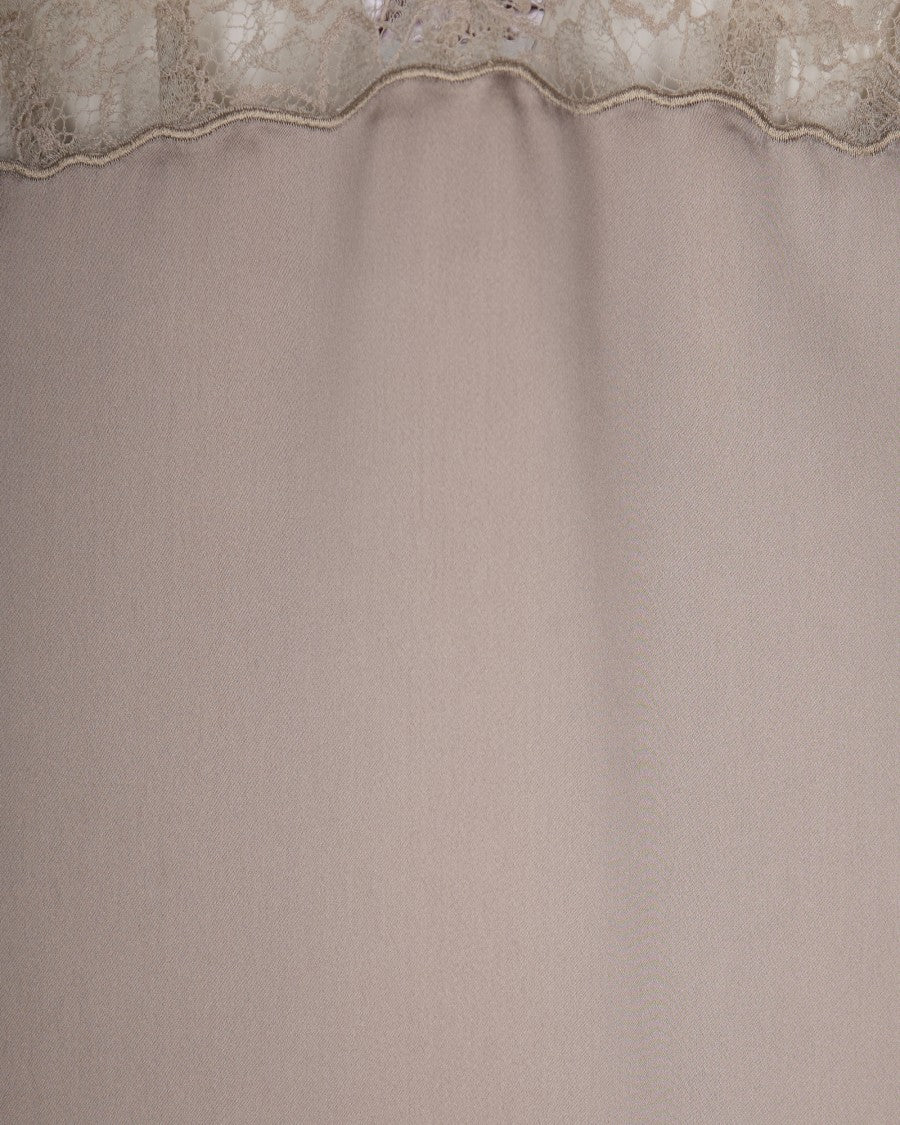 Marella Light Grey Lace Dress