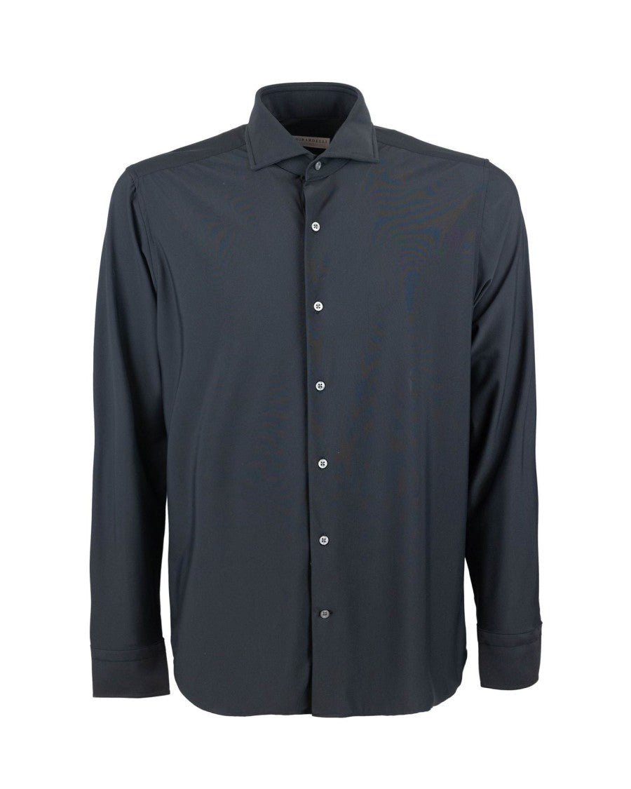 Ghirardelli Black Slim Fit Classic Stretch Shirt