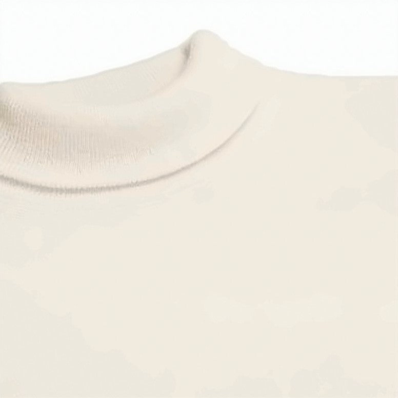 Celine Sleeveless Fine-Knit Turtleneck Top With Ribbed Hem