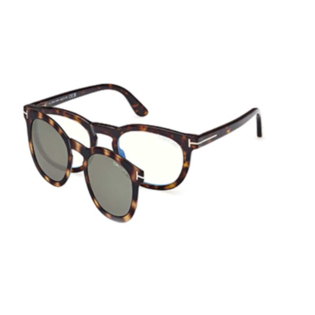 Tom Ford Ft5993-B Tortoiseshell Acetate Eyeglasses